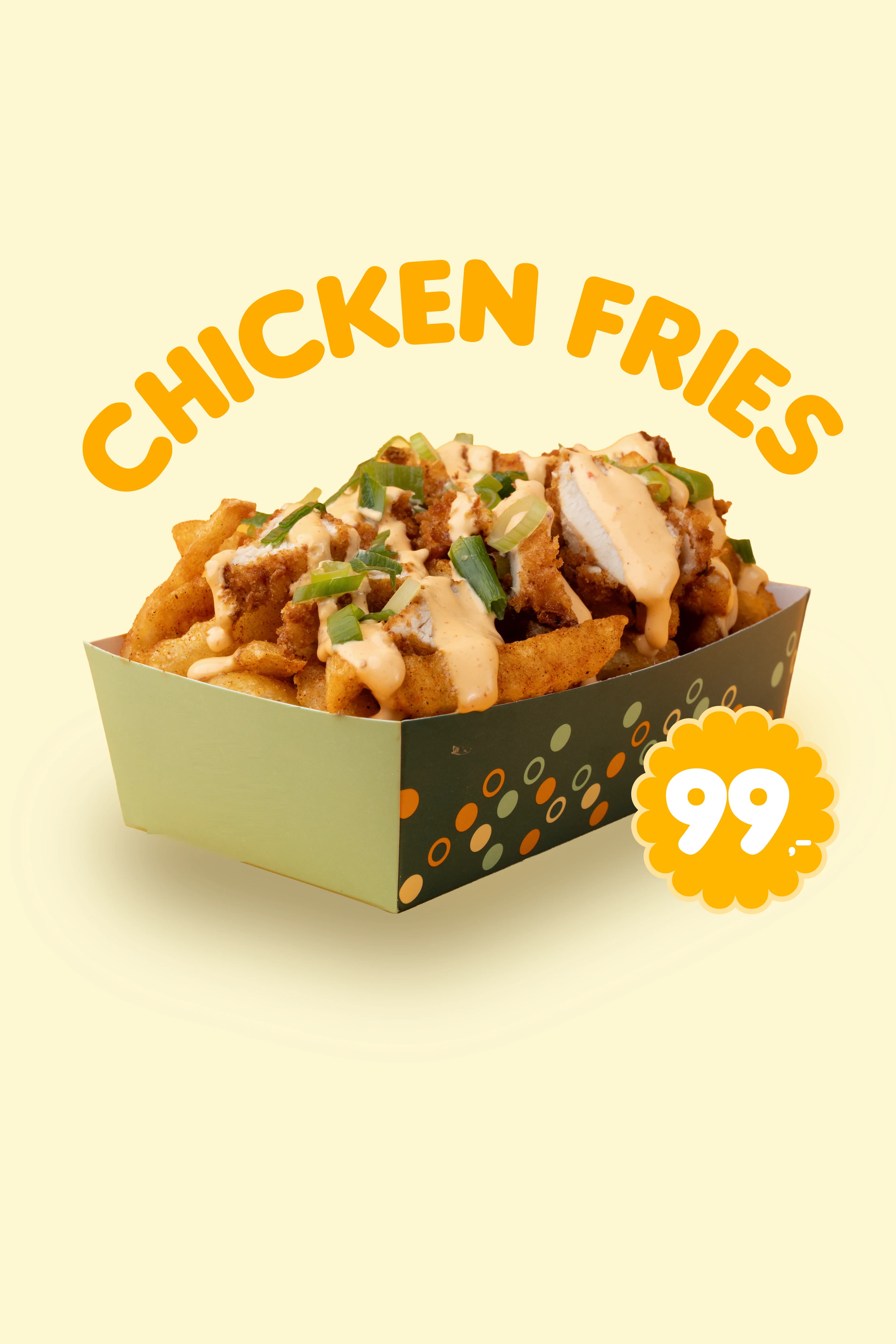 Chicken fries – kampanjeplakat